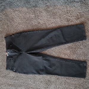 Madewell Perfect Vintage Jeans in Black sz 29P - like new